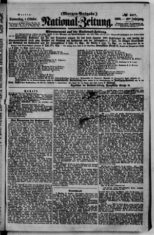 Nationalzeitung on Oct 1, 1863