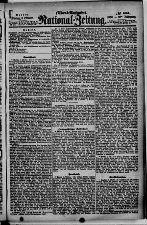 Nationalzeitung vom 05.10.1863