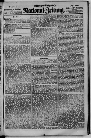 Nationalzeitung vom 08.10.1863