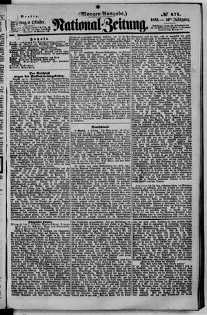 Nationalzeitung vom 09.10.1863