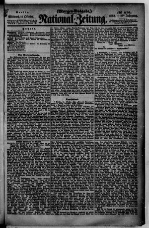 Nationalzeitung vom 14.10.1863