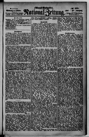 Nationalzeitung on Oct 14, 1863