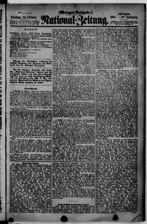 Nationalzeitung vom 20.10.1863