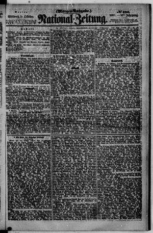 Nationalzeitung vom 21.10.1863