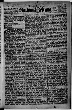 Nationalzeitung vom 22.10.1863