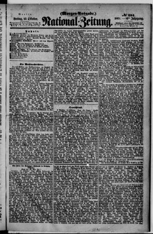 Nationalzeitung vom 23.10.1863