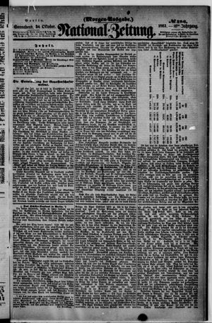 Nationalzeitung on Oct 24, 1863