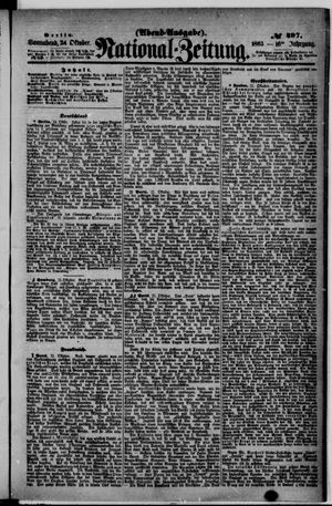 Nationalzeitung on Oct 24, 1863