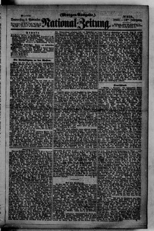 Nationalzeitung vom 05.11.1863