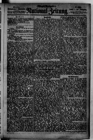 Nationalzeitung vom 07.11.1863