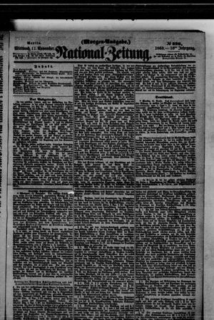 Nationalzeitung on Nov 11, 1863