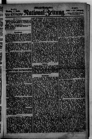 Nationalzeitung vom 17.11.1863