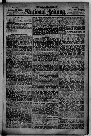 Nationalzeitung vom 22.11.1863