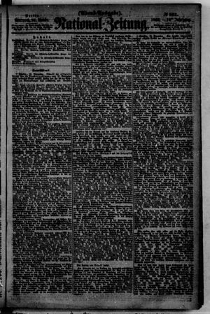 Nationalzeitung vom 25.11.1863