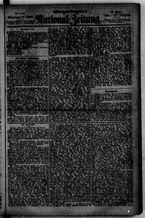 Nationalzeitung vom 28.11.1863