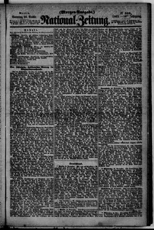 Nationalzeitung vom 29.11.1863