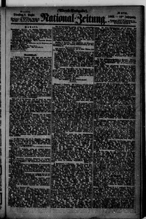 Nationalzeitung vom 08.12.1863