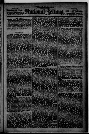 Nationalzeitung on Dec 19, 1863