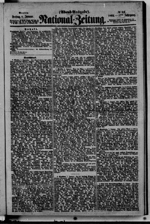 Nationalzeitung vom 08.01.1864