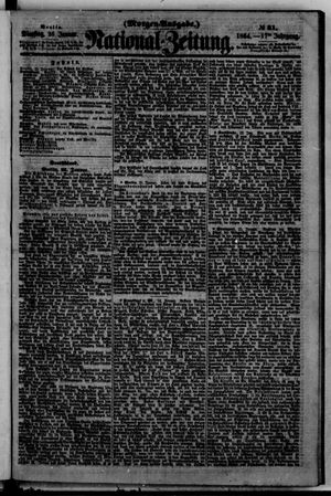 Nationalzeitung on Jan 26, 1864