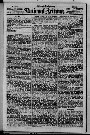 Nationalzeitung on Jan 27, 1864