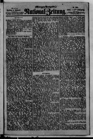 Nationalzeitung vom 05.02.1864
