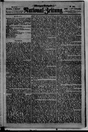Nationalzeitung vom 09.02.1864