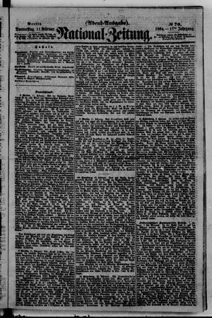 National-Zeitung vom 11.02.1864