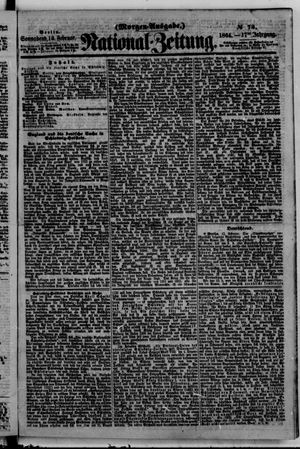 Nationalzeitung vom 13.02.1864