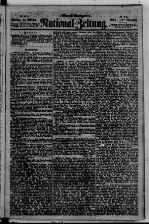 National-Zeitung on Feb 15, 1864