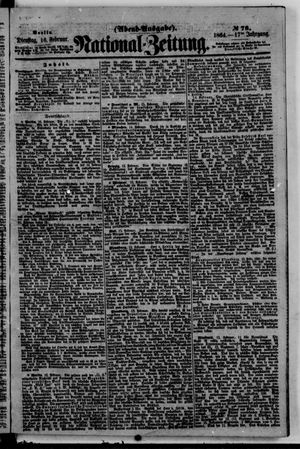 Nationalzeitung vom 16.02.1864