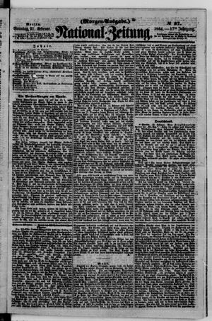 Nationalzeitung on Feb 21, 1864
