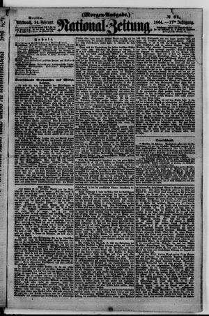 National-Zeitung vom 24.02.1864