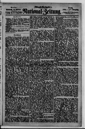 National-Zeitung vom 24.02.1864
