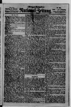 Nationalzeitung on Feb 28, 1864