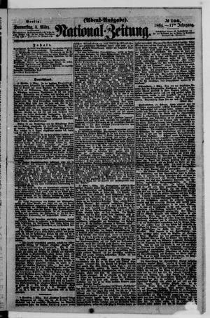 National-Zeitung vom 03.03.1864