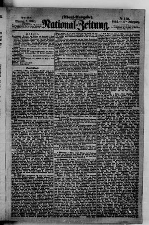 Nationalzeitung vom 07.03.1864