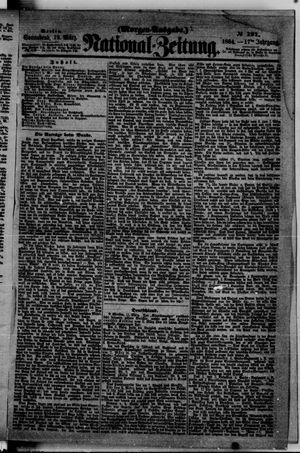 Nationalzeitung vom 12.03.1864