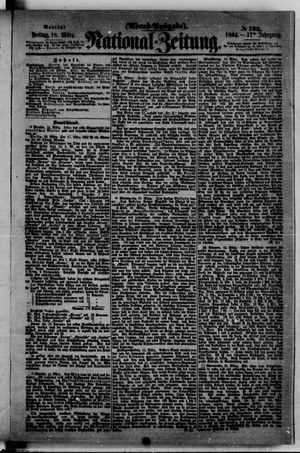 Nationalzeitung vom 18.03.1864