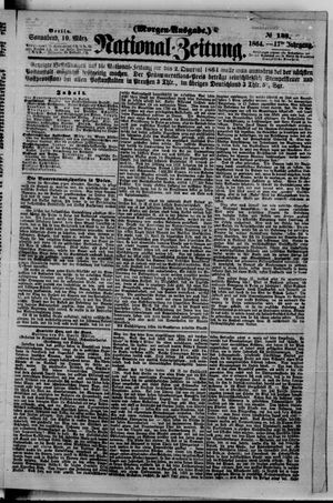 Nationalzeitung vom 19.03.1864