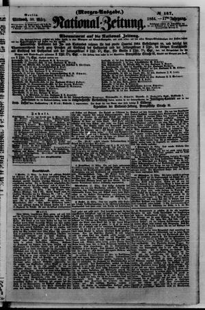Nationalzeitung vom 30.03.1864