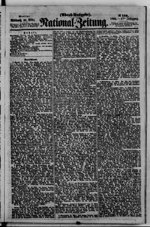 Nationalzeitung vom 30.03.1864