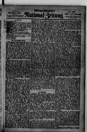 Nationalzeitung vom 06.04.1864