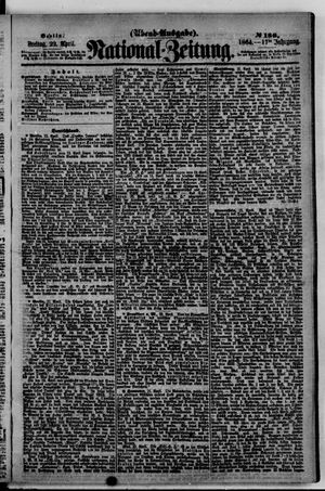 Nationalzeitung vom 22.04.1864