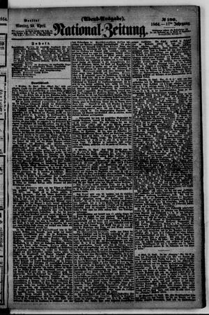 Nationalzeitung on Apr 25, 1864