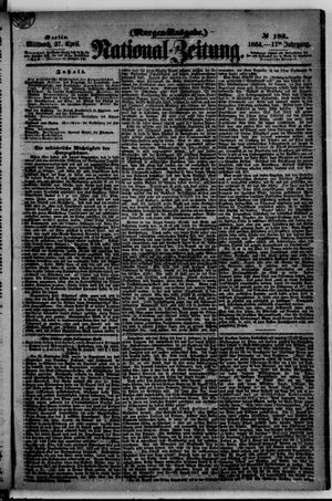 National-Zeitung vom 27.04.1864