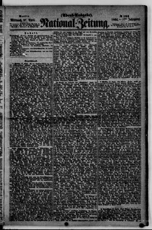 National-Zeitung vom 27.04.1864