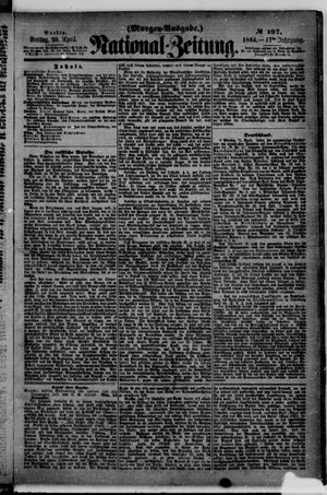 Nationalzeitung vom 29.04.1864