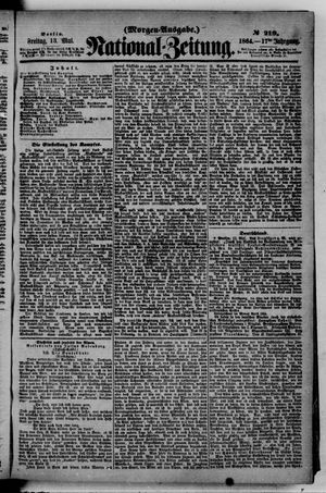 Nationalzeitung vom 13.05.1864