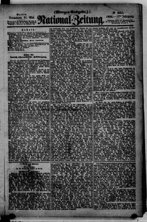 Nationalzeitung vom 21.05.1864